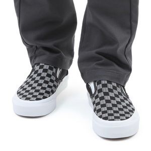 Vans Checker Check Black 98DX Anaheim Factory Classic Slip-On